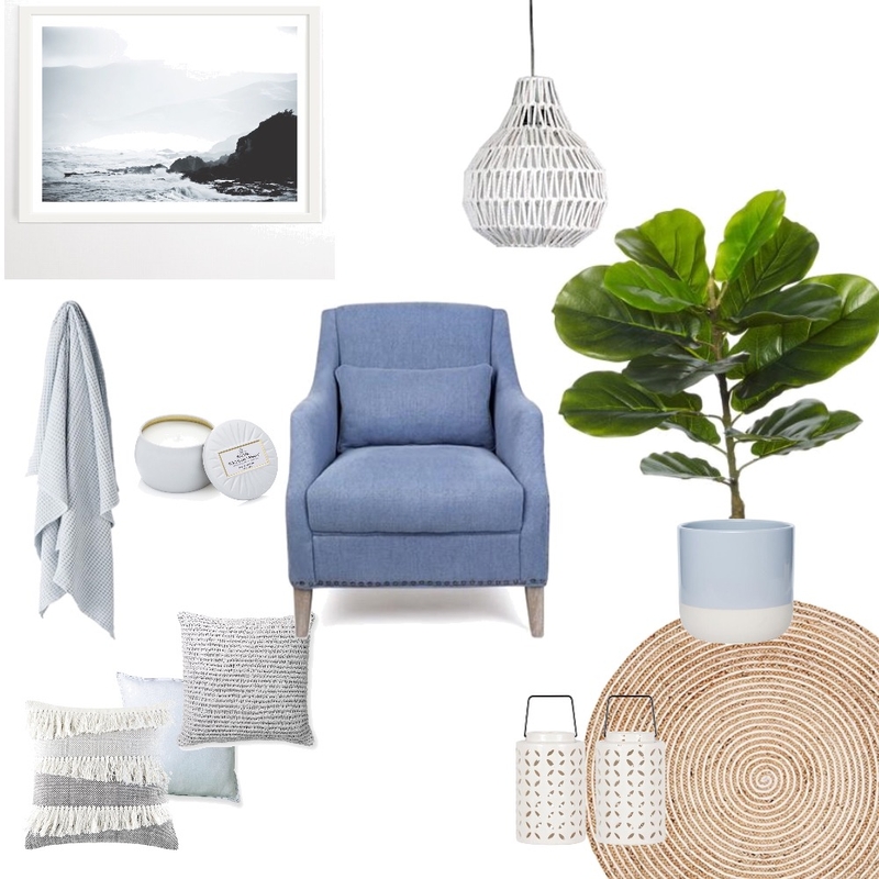 Coastal Blue Mood Board by Lush Interior Design  on Style Sourcebook