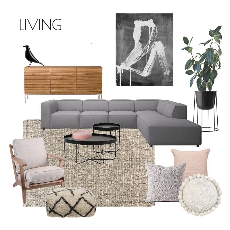 Herbert Living Mood Board by Emma on Style Sourcebook