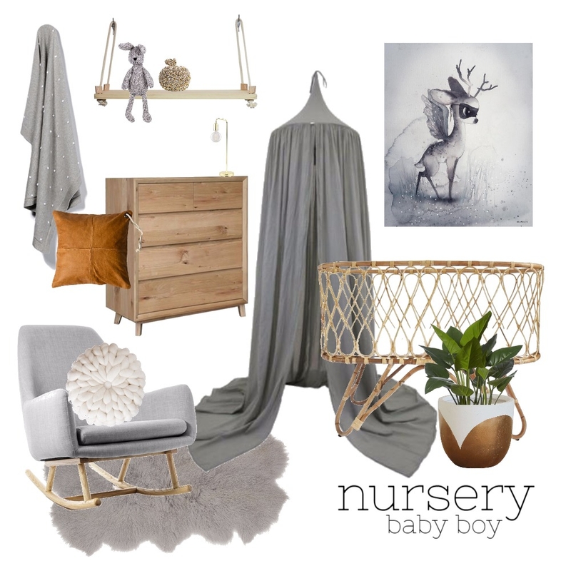 Nursery (Boys) Mood Board by Rebecca Kurka on Style Sourcebook