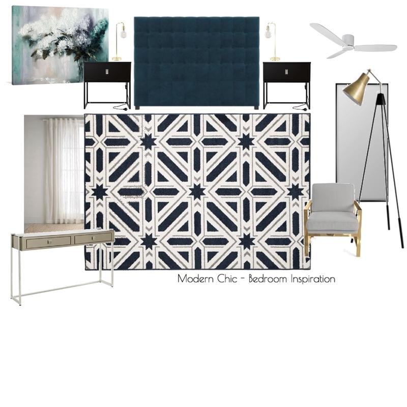 Modern Chic - Bedroom Inspiration Mood Board by Garro Interior Design on Style Sourcebook