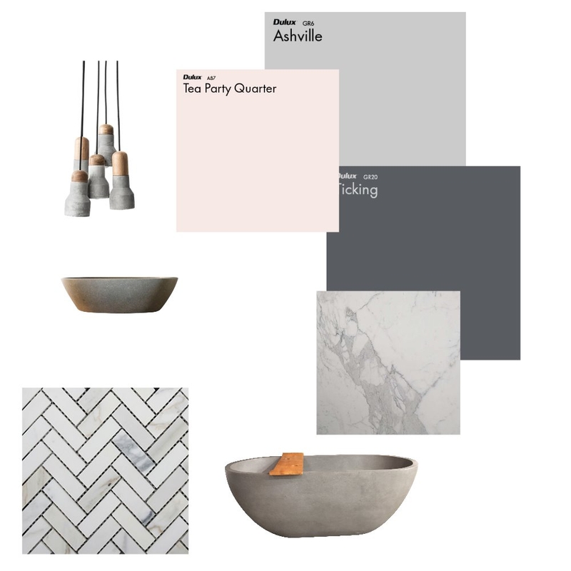 Main Bathroom Wishlist Mood Board by andrealucenaorr on Style Sourcebook