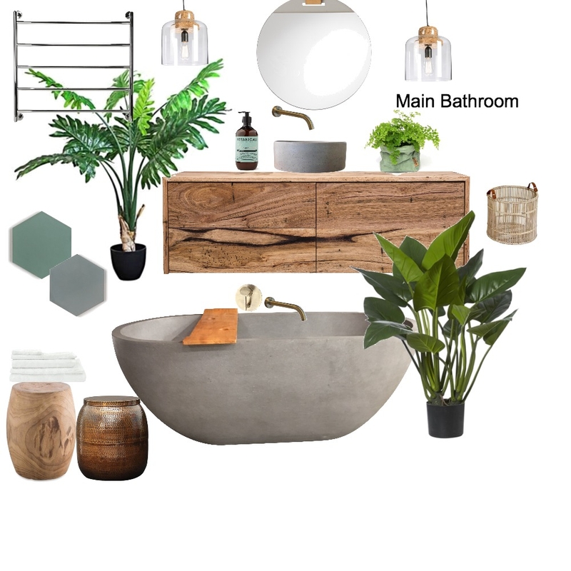 Main Bathroom Mood Board by Sumner on Style Sourcebook