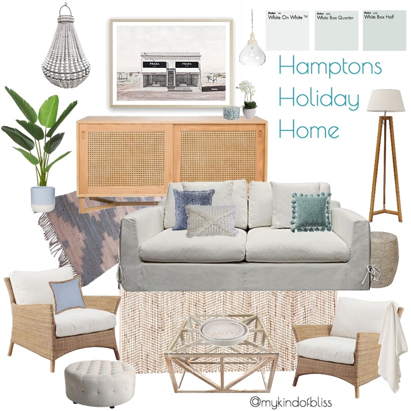 Hamptons Holiday Home Mood Board by My Kind Of Bliss on Style Sourcebook