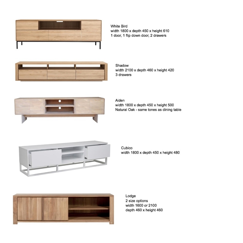 Entertainment Unit Option Mood Board by helenjaman on Style Sourcebook