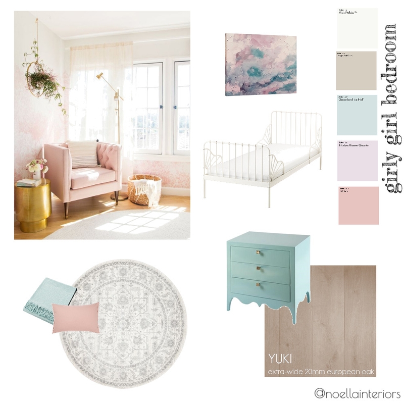 girly girl bedroom Mood Board by noellainteriors on Style Sourcebook