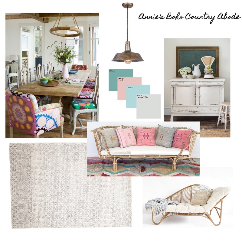 Annie's Family/Dining Room Mood Board by isDesign on Style Sourcebook