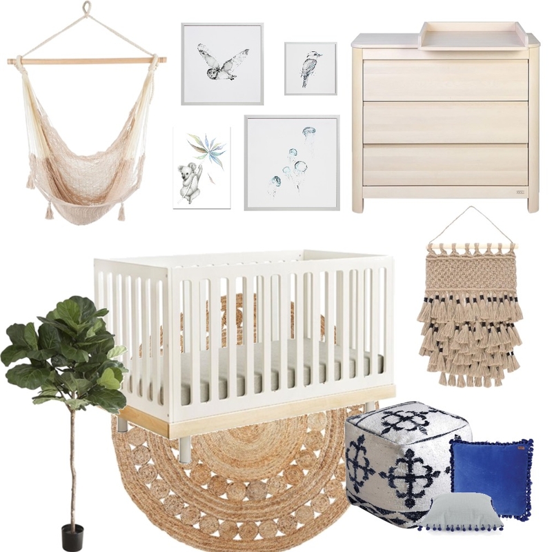 Simple bohemian nursery Mood Board by Krysti-glory90 on Style Sourcebook