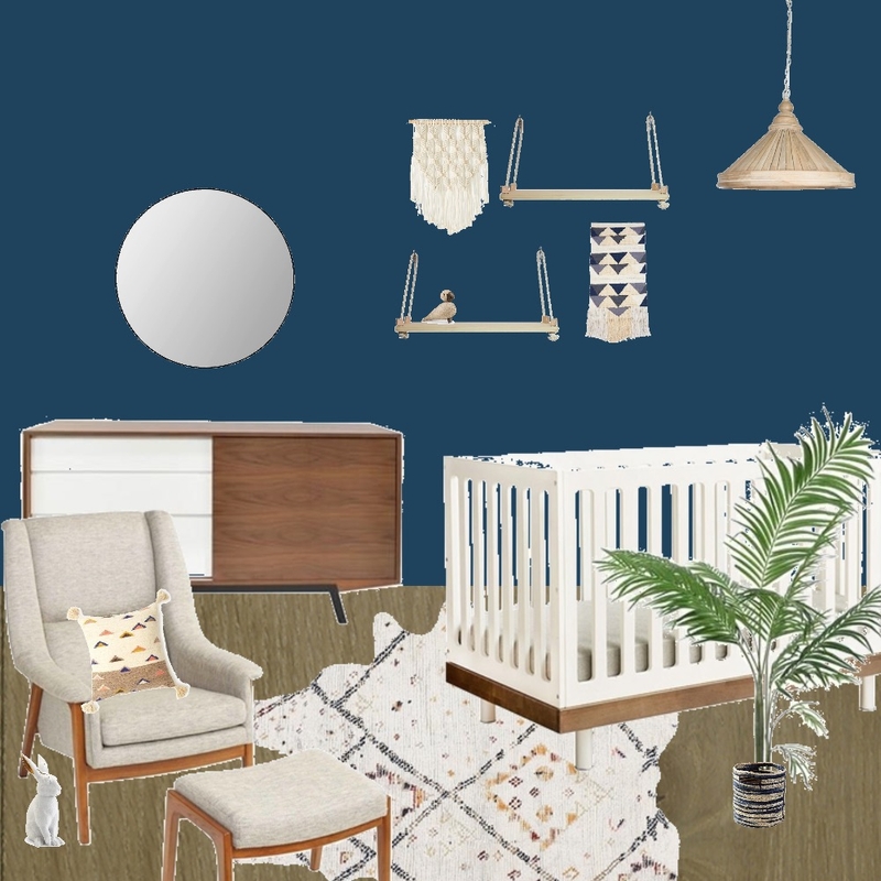 Bohemian 70s Nursery Mood Board by Krysti-glory90 on Style Sourcebook