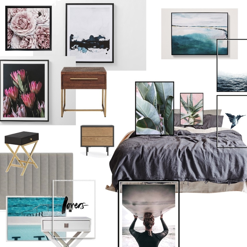 Metro Bedroom Mood Board by Flair Interiors on Style Sourcebook