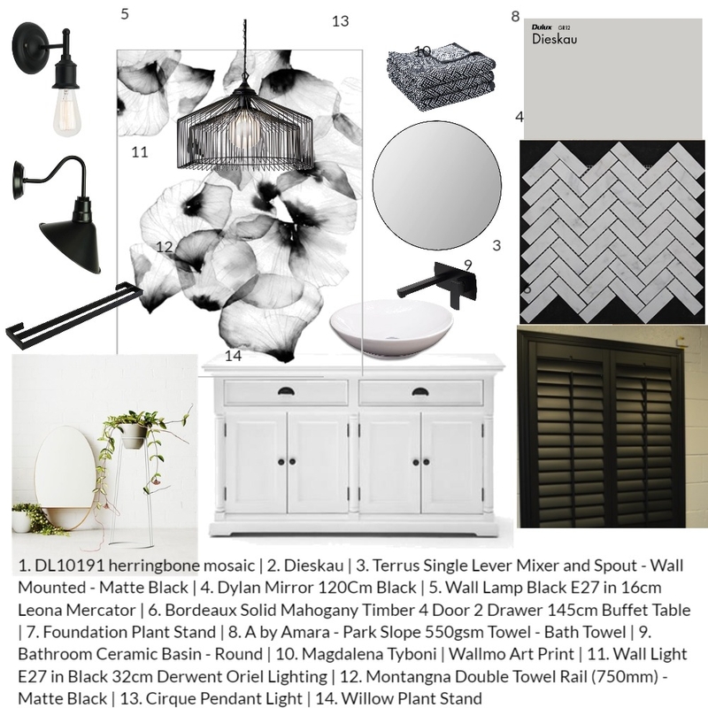 Conway- Bathroom Mood Board by Kesp on Style Sourcebook