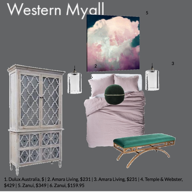 Main Bedroom Mood Board by GeorginaRahi on Style Sourcebook