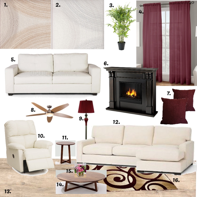 Living Room Mood Board Mood Board by MichelleDyman on Style Sourcebook