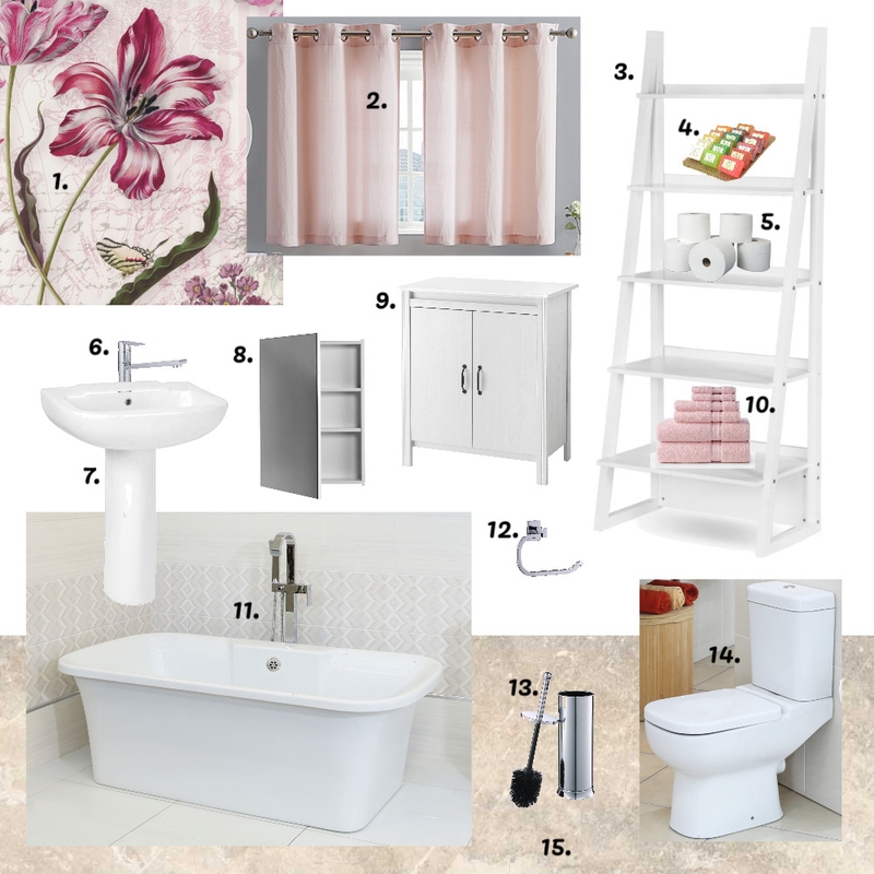 Bathroom Mood Board Mood Board by MichelleDyman on Style Sourcebook