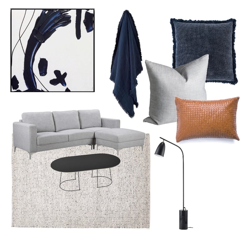 Lounge Room - Joanne Mood Board by DOT + POP on Style Sourcebook