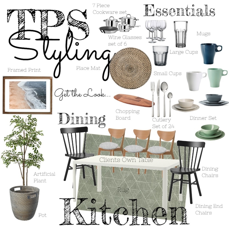 Client Three Proposal Seven Kitchen Mood Board by thepropertystyler on Style Sourcebook