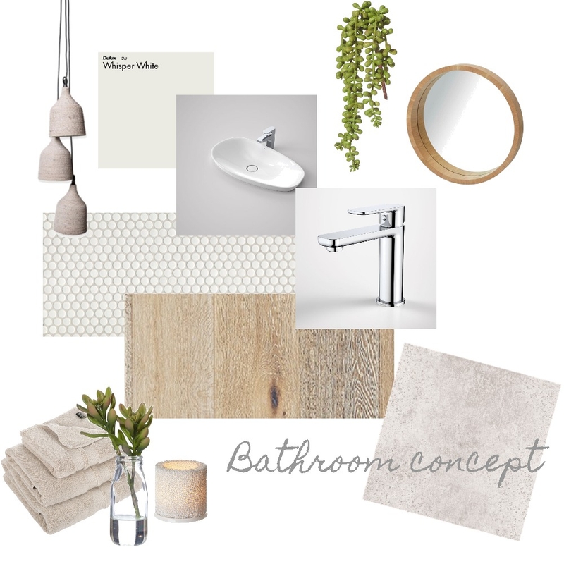 Organic Bathroom Mood Board by Priscilla De Luca on Style Sourcebook