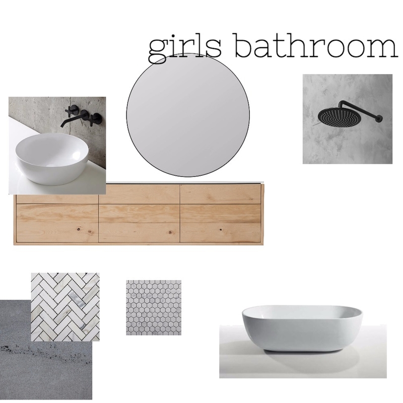 girls bathroom Mood Board by jocekel on Style Sourcebook