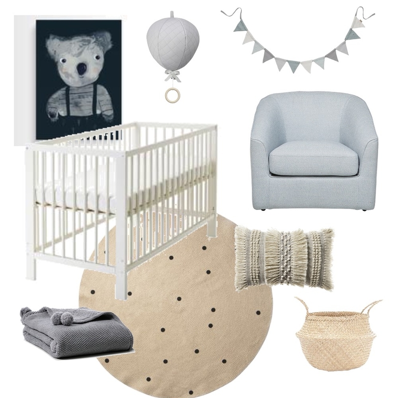 Nursery Design Mood Board by Katy Thomas Studio on Style Sourcebook