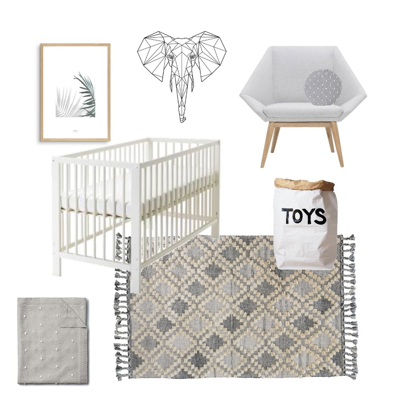 Nursery Design Mood Board by Katy Thomas Studio on Style Sourcebook