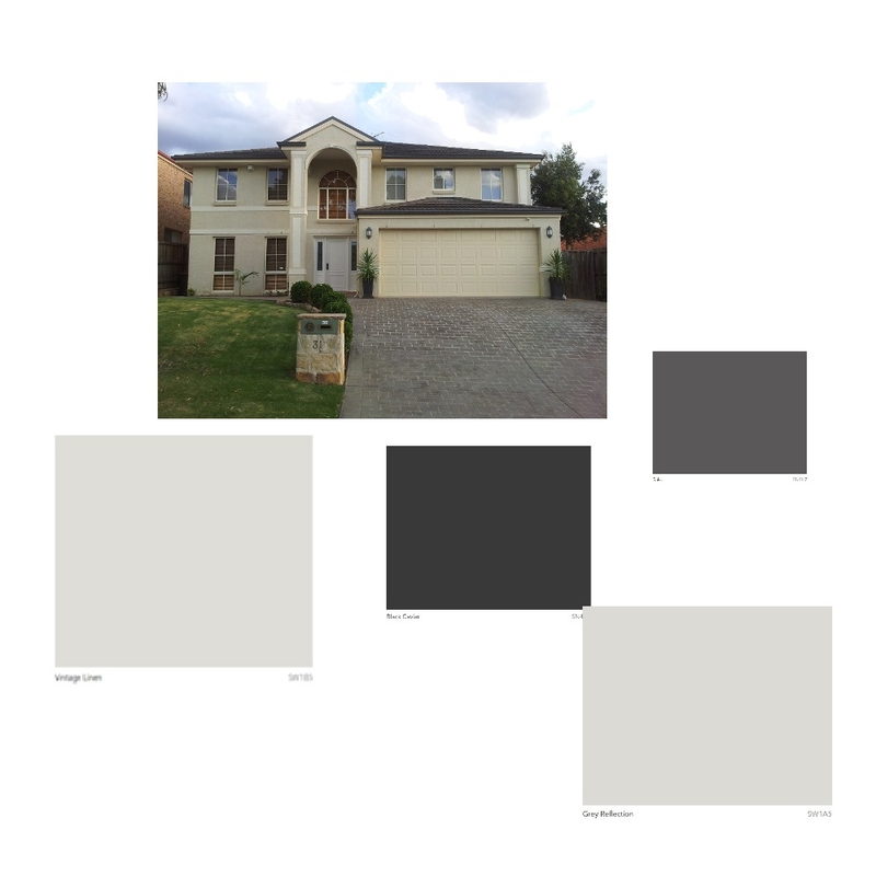 House Exterior - Option 1 Mood Board by wheels_dollbaby on Style Sourcebook