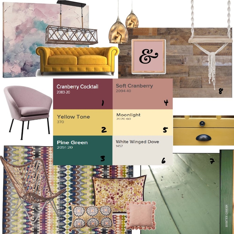 Scheme 3 TRIADIC Mood Board by saida on Style Sourcebook