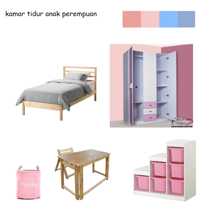 kamar tidur anak pr Mood Board by ardhiabadzlina on Style Sourcebook