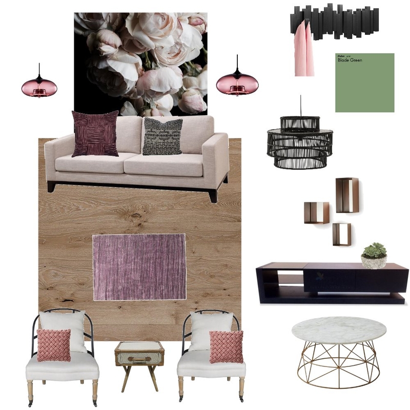 Femanine/living space Mood Board by UMENICK on Style Sourcebook