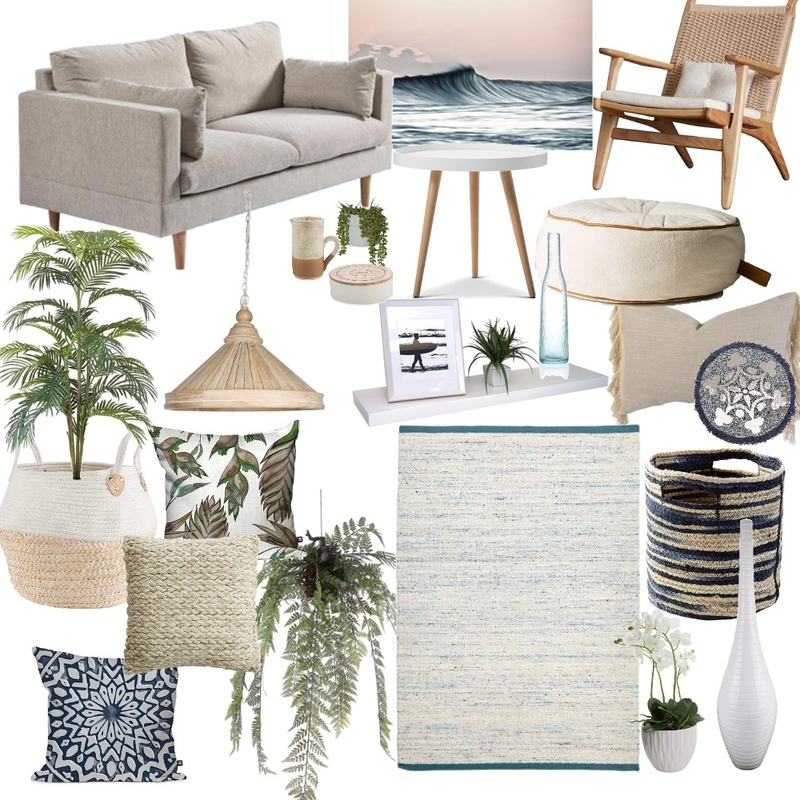 Coastal Living Mood Board by Ayesha on Style Sourcebook