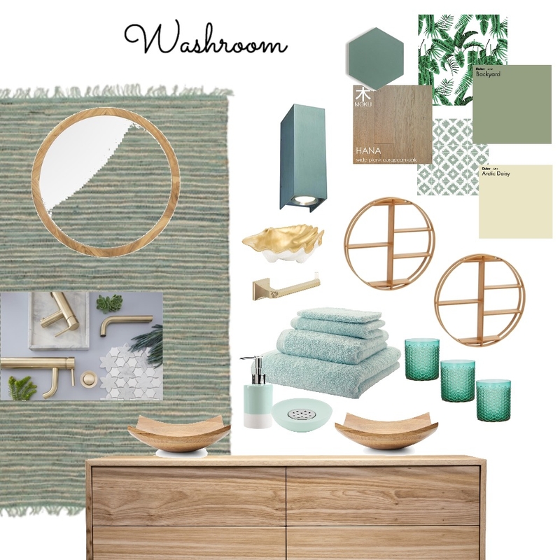 Washroom Mood Board by Catleyland on Style Sourcebook