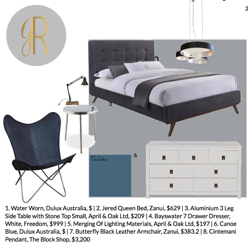 boys bedroom Mood Board by GeorginaRahi on Style Sourcebook