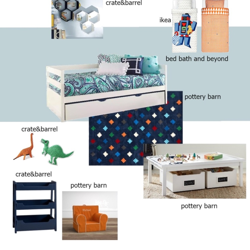 boys room Mood Board by designbysa on Style Sourcebook