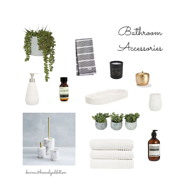 Maison Carnegie Bathroom Mood Board by HomelyAddiction on Style Sourcebook