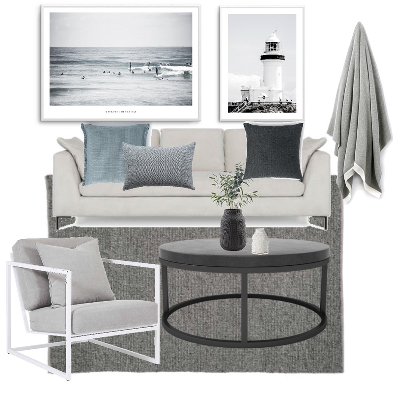 Coastal Luxe Mood Board by Meg Caris on Style Sourcebook