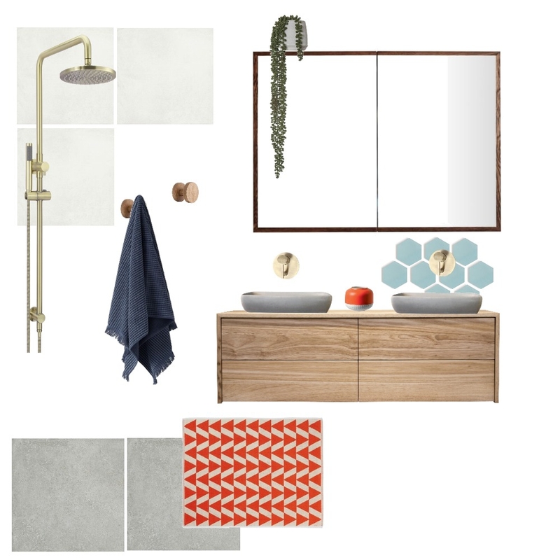 Craig - Ensuite Mood Board by Holm & Wood. on Style Sourcebook