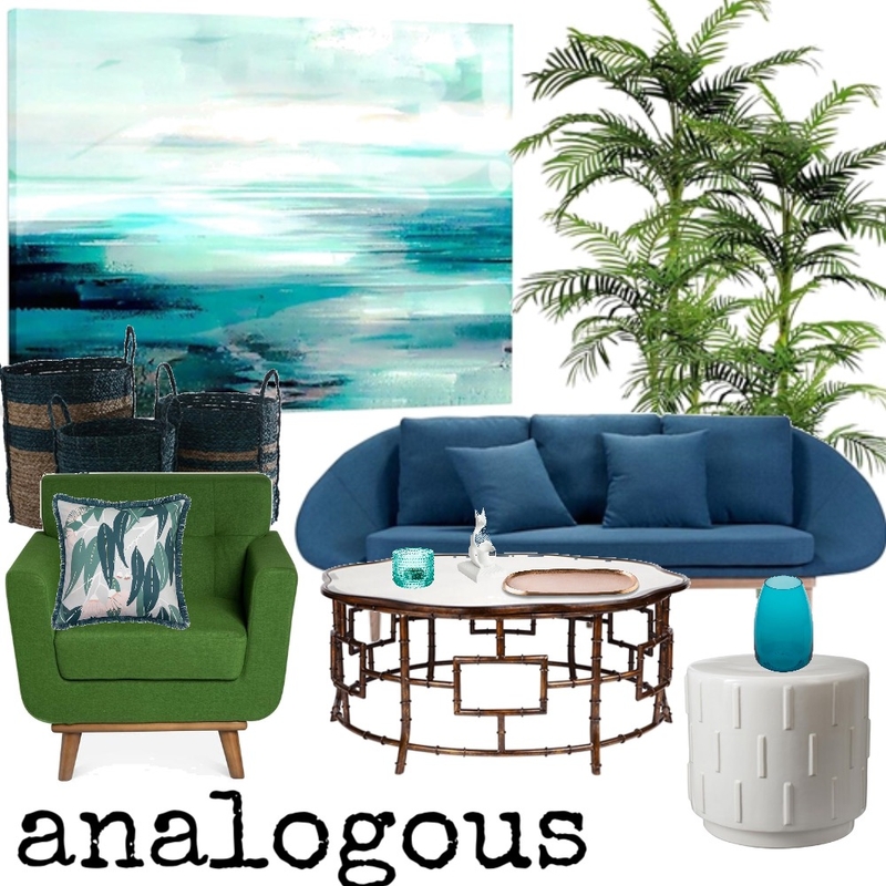 analogous Mood Board by PamWhit on Style Sourcebook