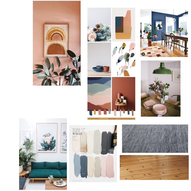 Colour palette Mood Board by AandD on Style Sourcebook