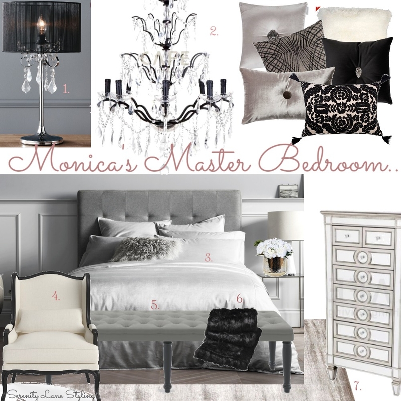 Monica's Master Bedroom Mood Board by girlwholovesinteriors on Style Sourcebook