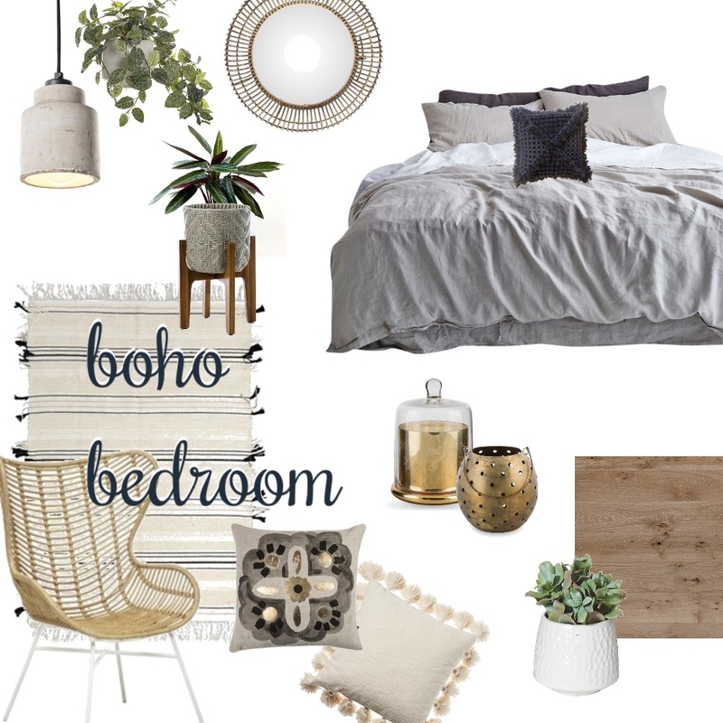 Modern boho Mood Board by thebohemianstylist on Style Sourcebook