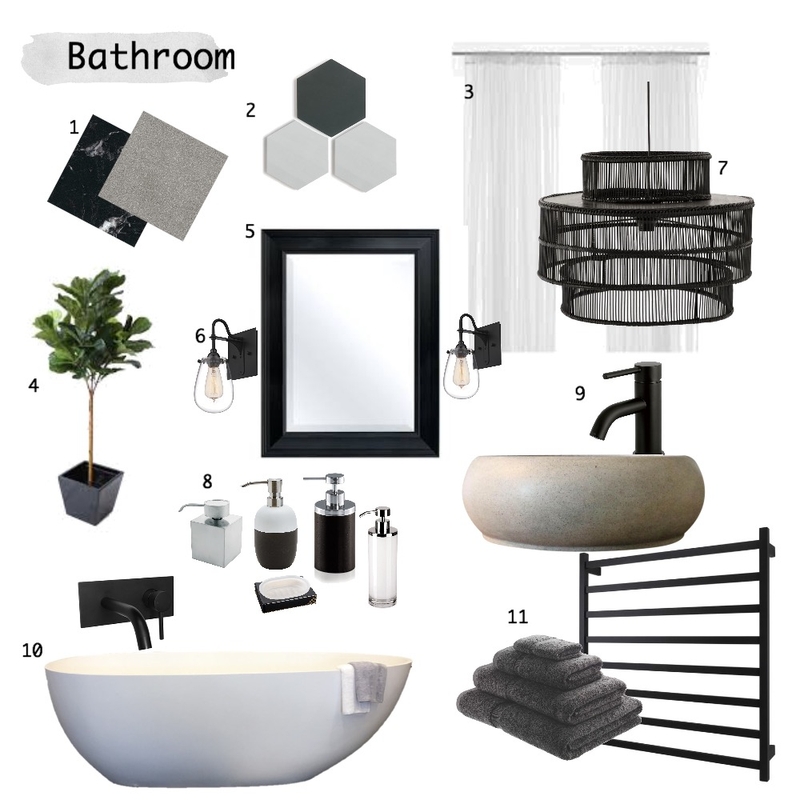 Bathroom Mood Board by charmsdanielle on Style Sourcebook