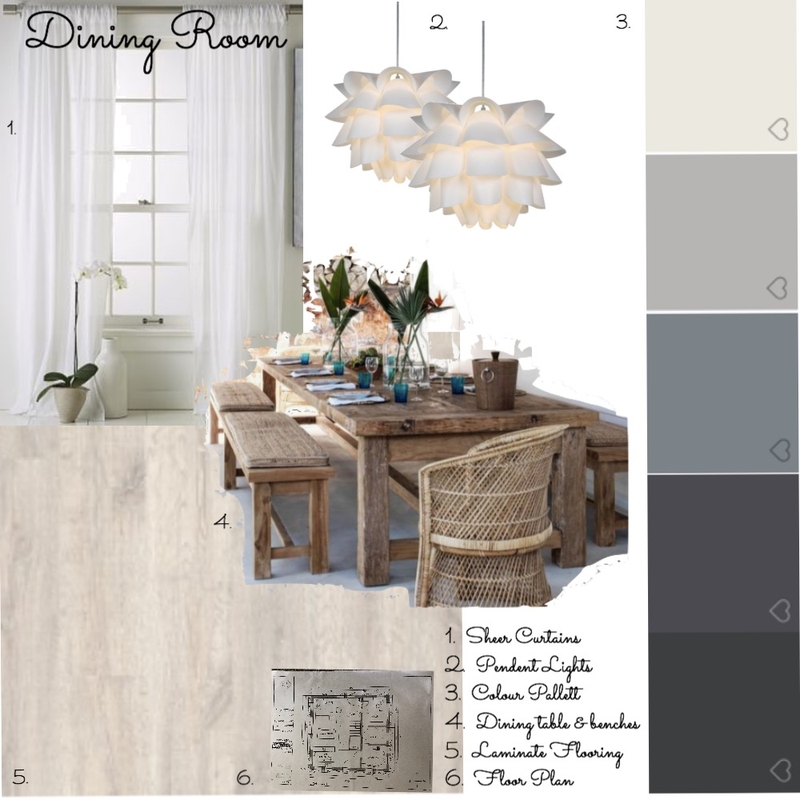 Dining Room Mood Board by nicolestewart on Style Sourcebook