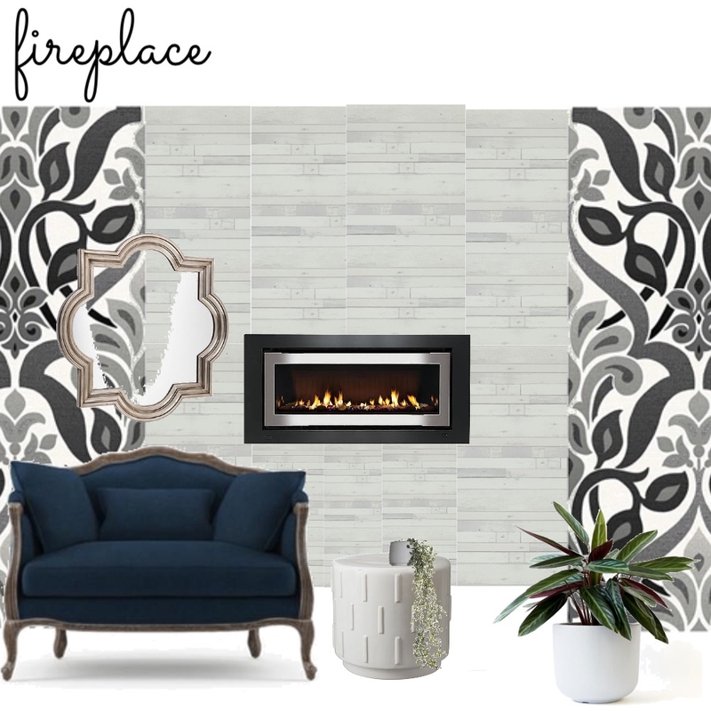 fireplace Mood Board by GeorginaRahi on Style Sourcebook