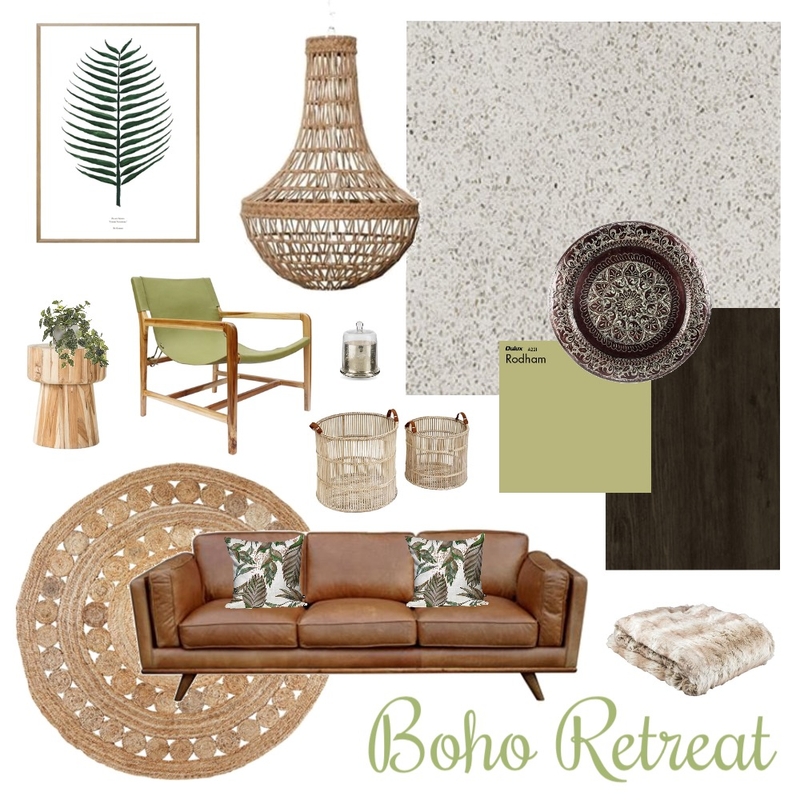 Boho retreat Mood Board by Two Wildflowers on Style Sourcebook