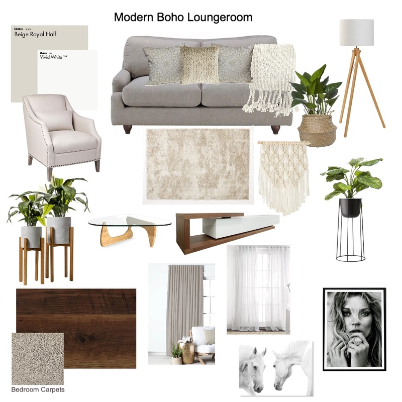 Modern country boho Mood Board by Kimberley689 on Style Sourcebook