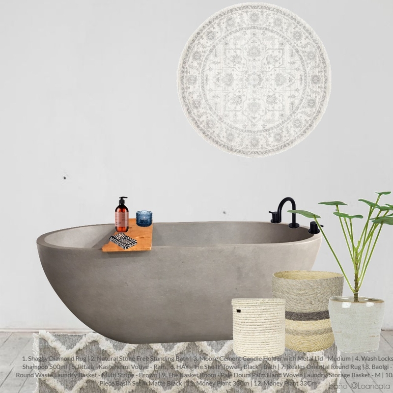 baño @Loancata Mood Board by LOANCATA on Style Sourcebook