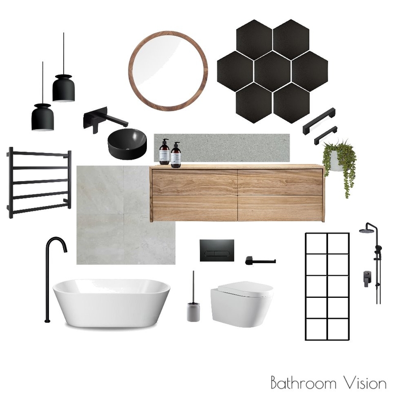 Bathroom Vision Mood Board by Jahleh Bennett on Style Sourcebook