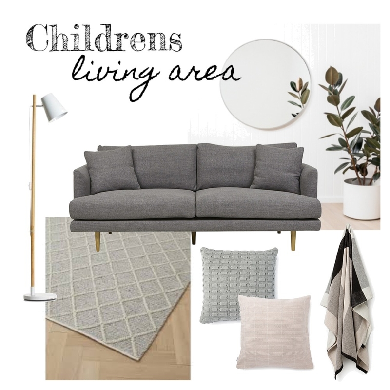 Justine Kids Living Mood Board by GeorgeieG43 on Style Sourcebook