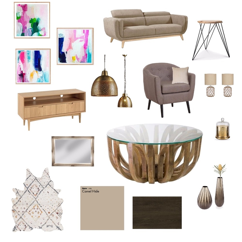 Warm Interior Mood Board by stefaniem on Style Sourcebook