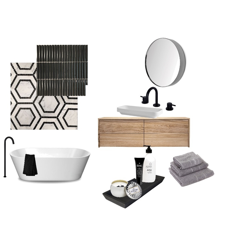 Glam Bathroom Mood Board by Lannie on Style Sourcebook