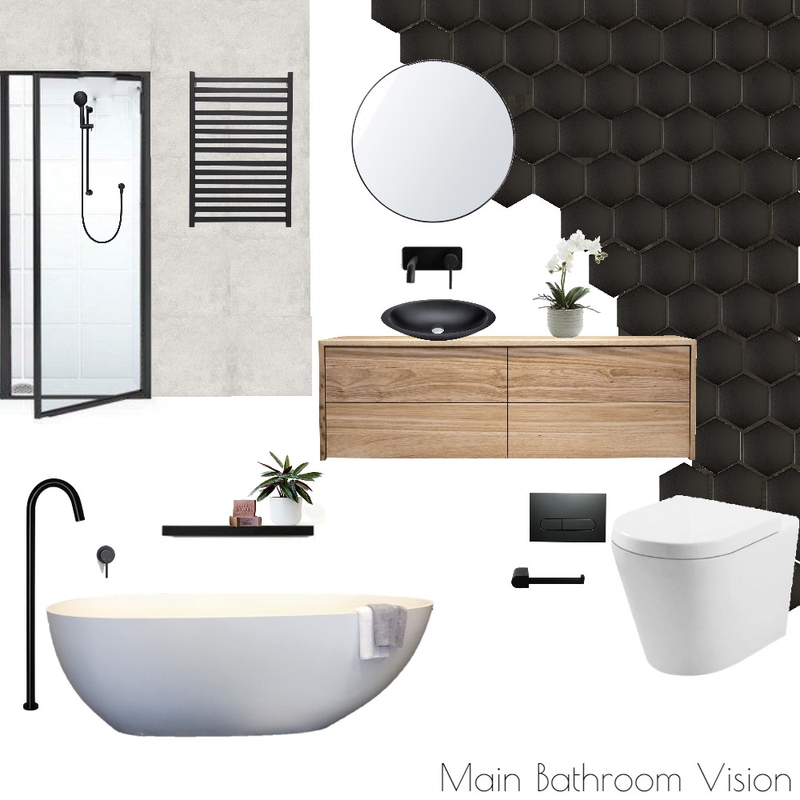 Main Bathroom Mood Board by Jahleh Bennett on Style Sourcebook