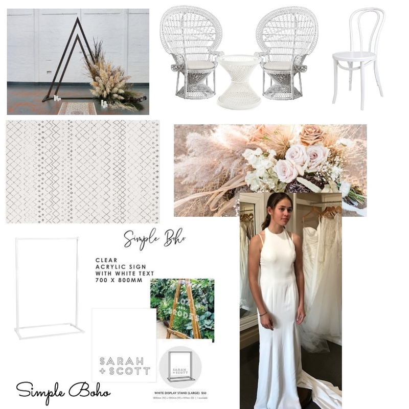 Simple Boho Mood Board by modernlovestyleco on Style Sourcebook